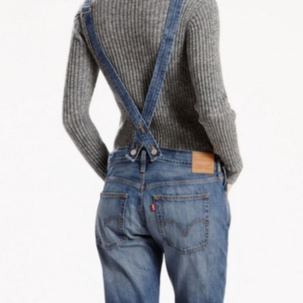 Levi's Strauss Denim Wash Cross Back Overalls